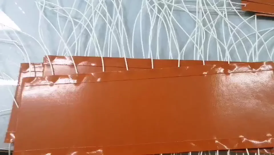 12v480v Waterbed Electric Heater Customized Silicone Rubber Heater For