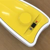 Fiber mop simulate the action of the hand wipe actrived by the silent and hogh speed motor