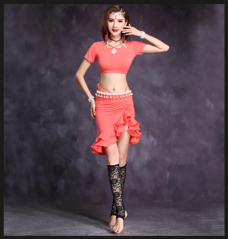Hot Sale Sexy Belly Dance Practice Wear Dress And Clothes Women Bellydance Performance Wear