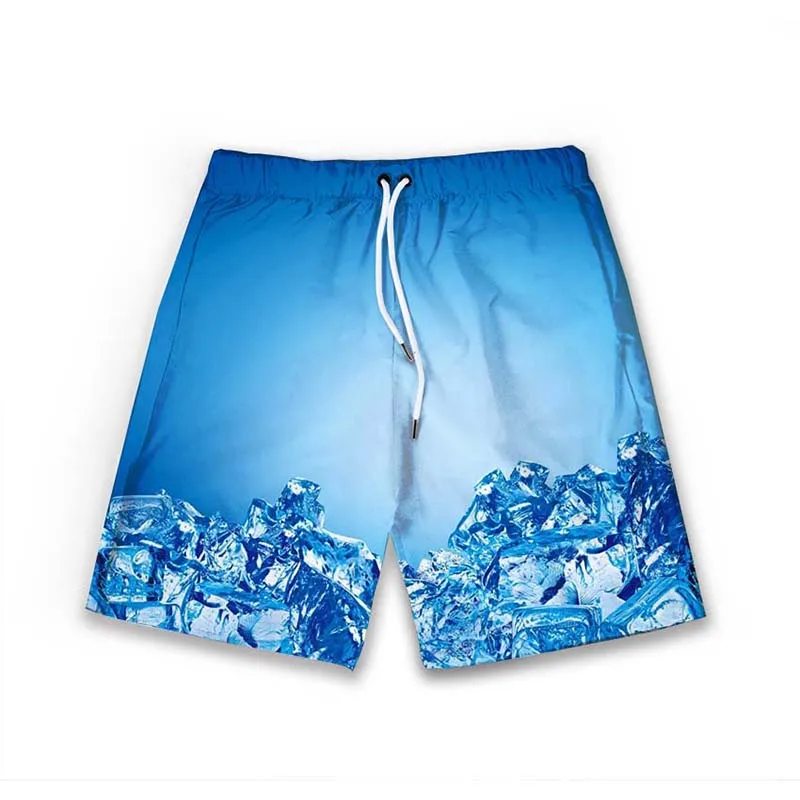 New Beach Pants 3D Digital Printing Wholesale Casual Funny Drink Printed Men's Shorts Customized Short for Men867_voghion.com