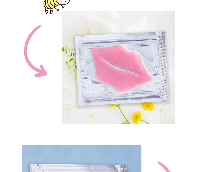 Best Selling Nourishing Plumping Shining Plumping pink Collagen Crystal lip Mask