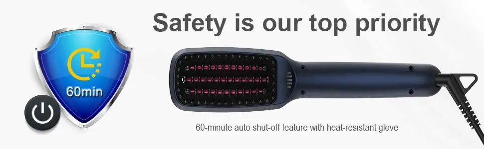 tec bean hair straightening brush