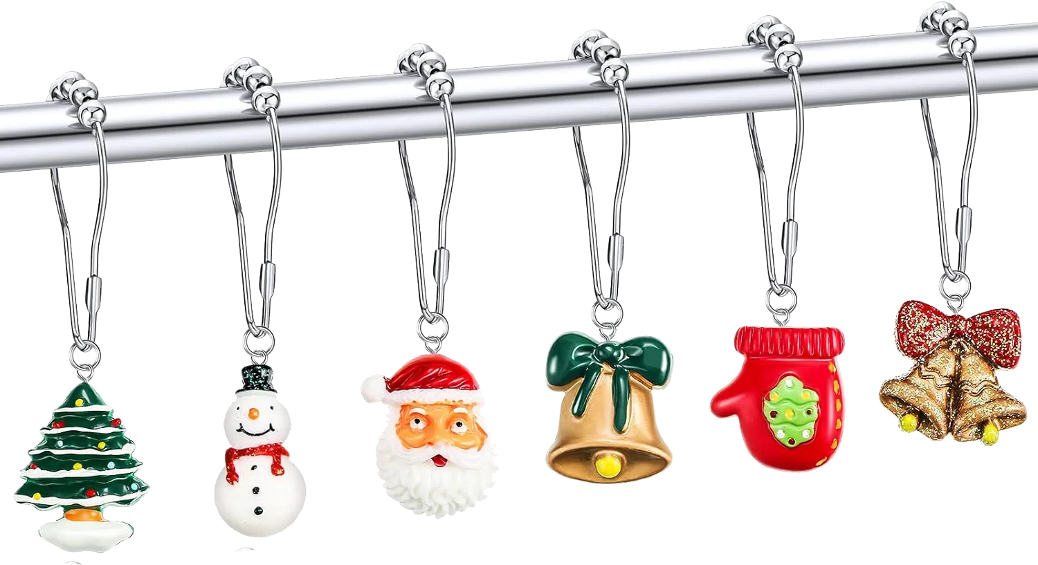 Proof Eco-friendly Shower Curtain, Iron, Curtain Hooks - detail 6