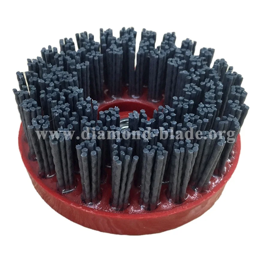 5 Inch 125 Mm Diamond Stone Abrasive Nylon Cup Brush For Granite Marble