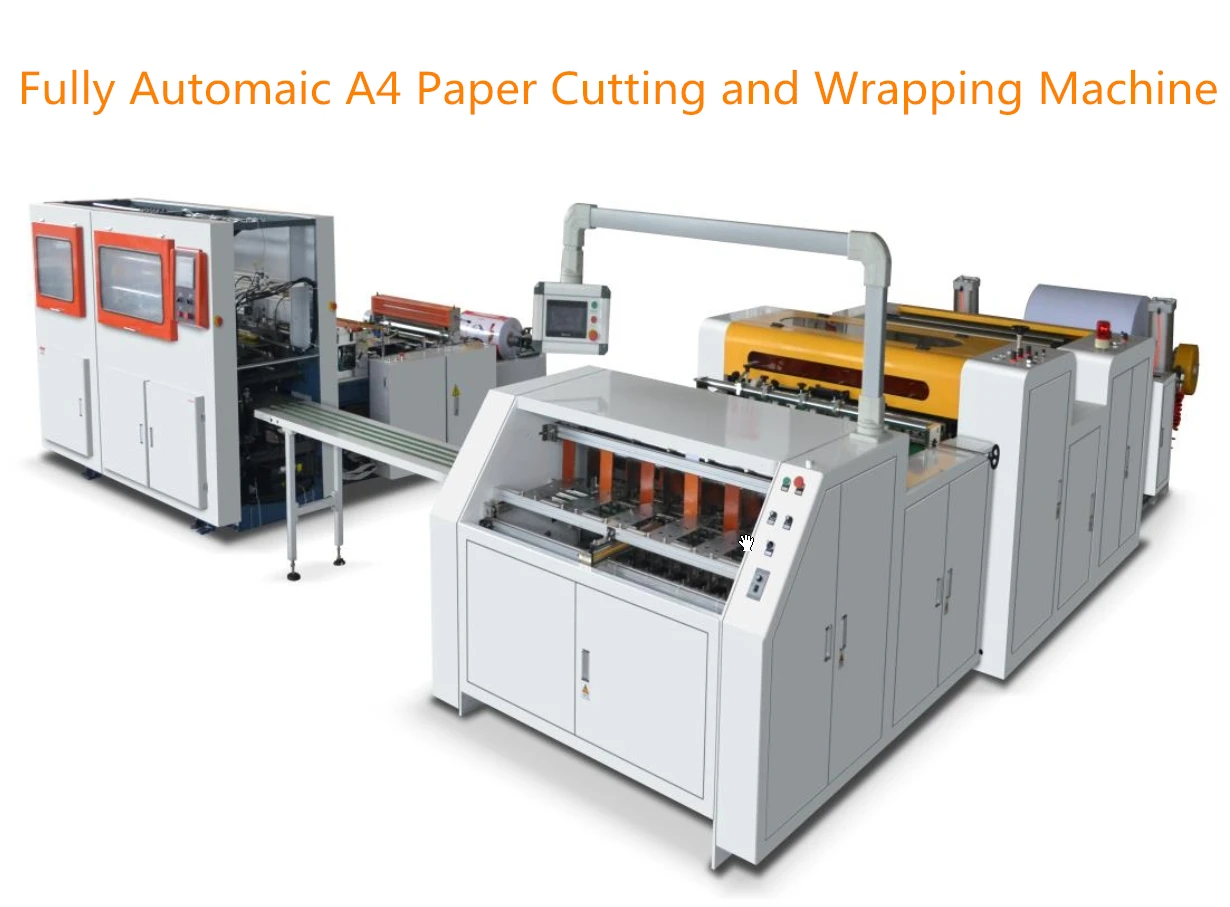 Good Quality Auto Wrapping A4 Paper Cutting And Packaging Machinery/a4