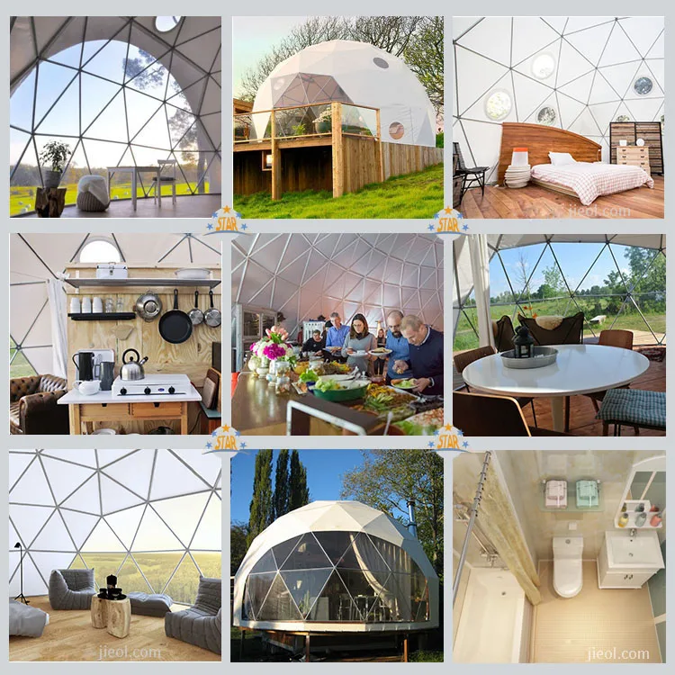 5m Diameter Geo Dome House Canvas Rest Dome Tent For Glamping Buy