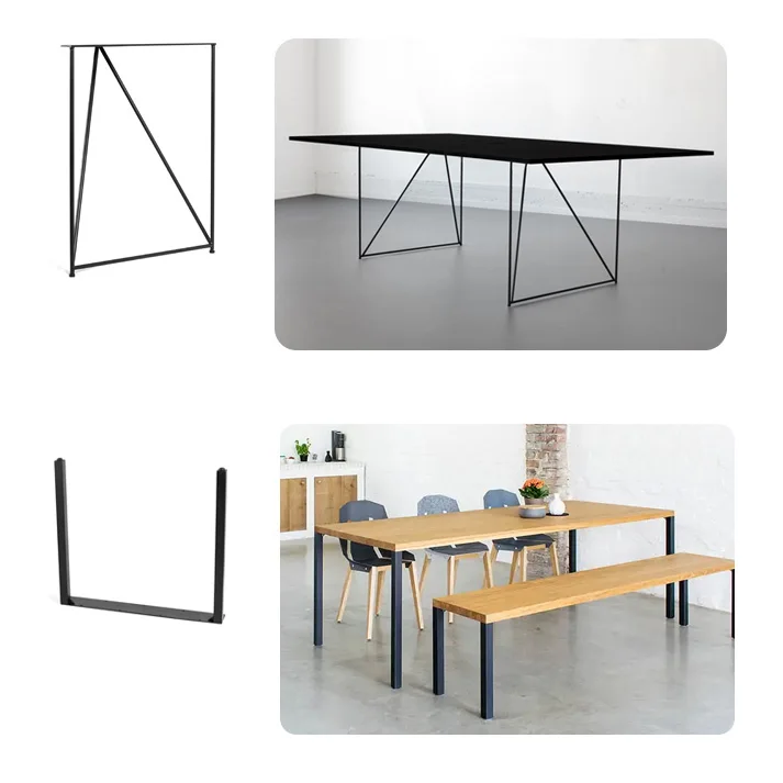 V Shape Table Legs Dining Table Legs,Coffee Table Legs Metal Heavy Duty