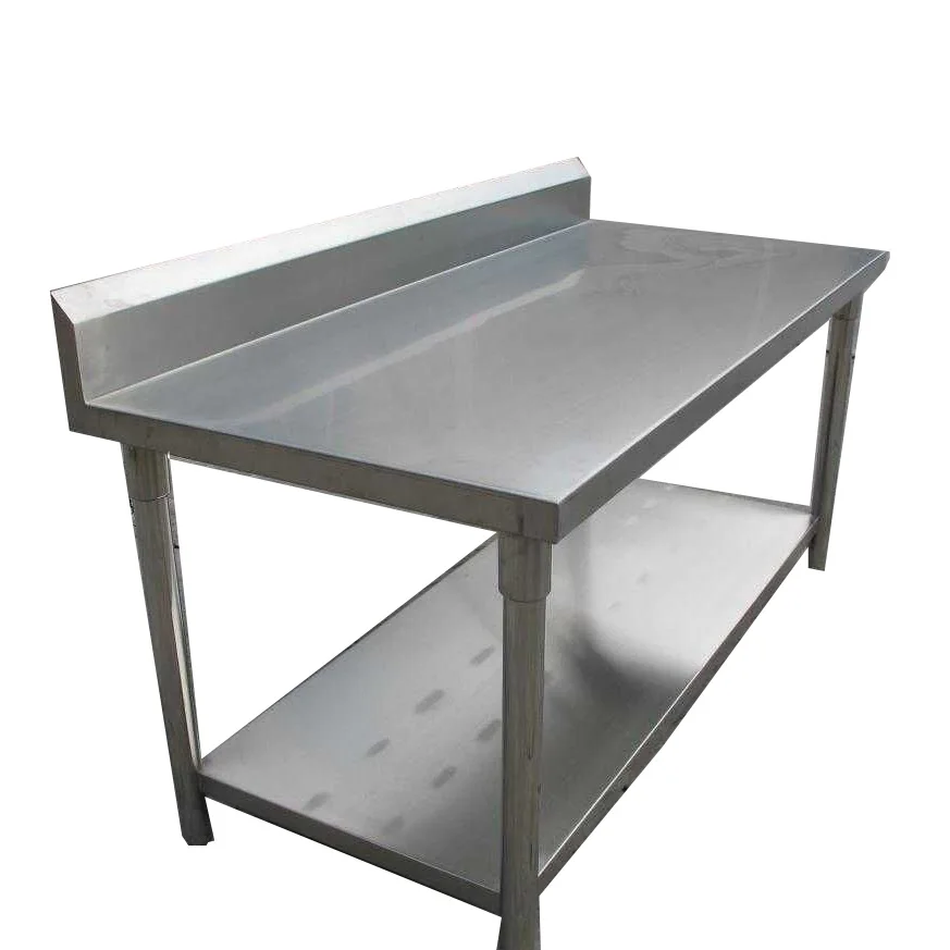 Customizable Bakery Work Table - Durable & Easy to Assemble