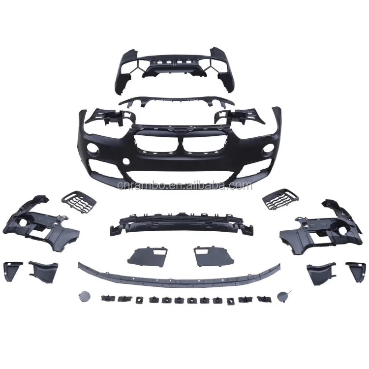 Mt Style F48 Body Kit For Bmw X1 F48 Mt Mperformance Front Bumper Rear Bumper Rear Diffuser Pp