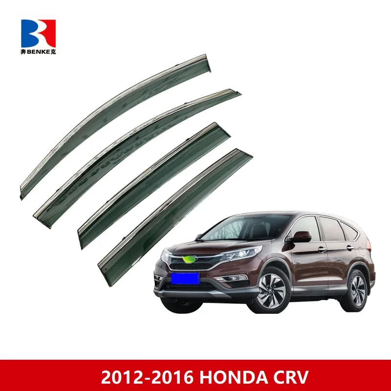 For 2022 2023 New Honda Crv Crv 6pcs Window Visor Rain Visor Sun Visor