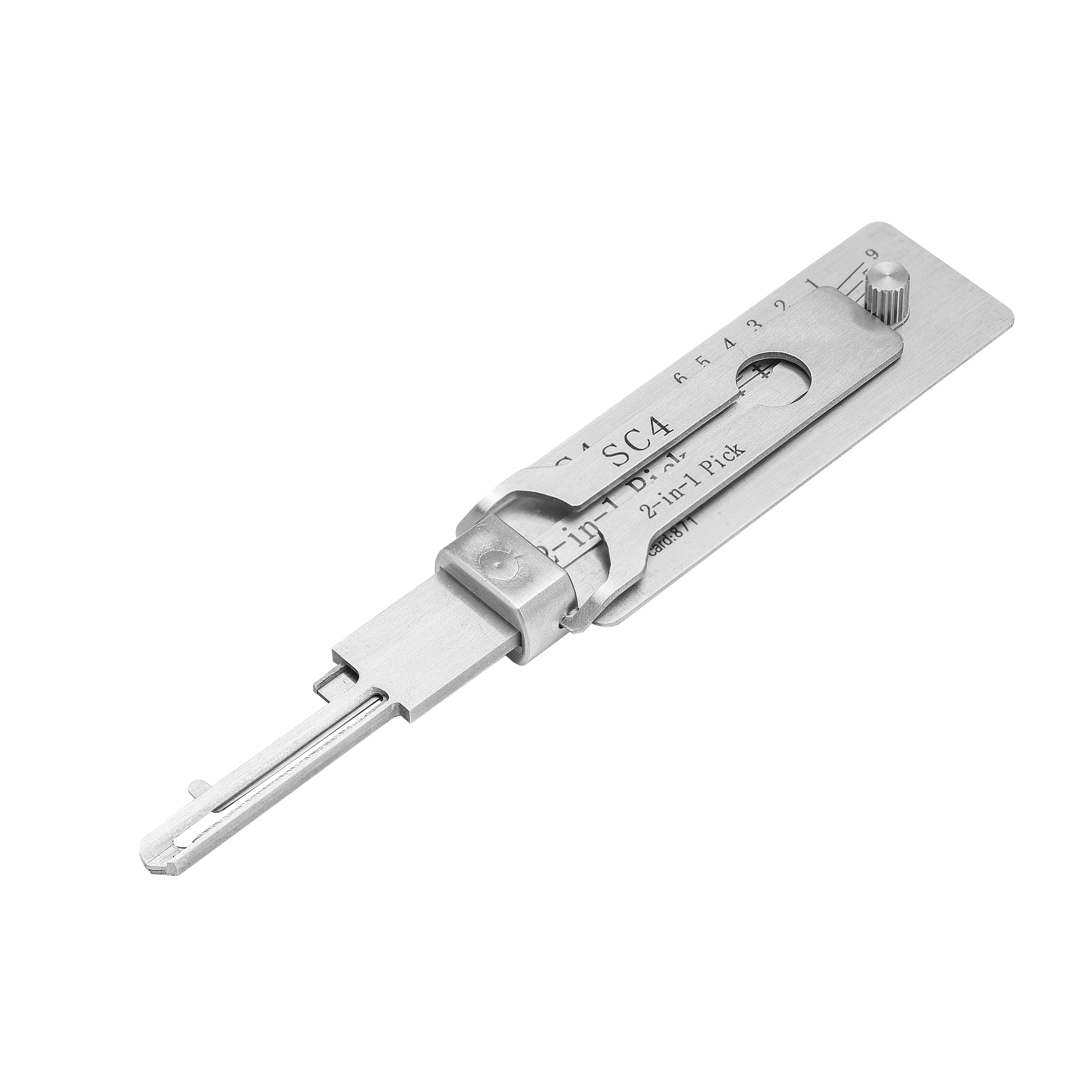 Sc4 Control Key 2-in-1 Auto Pick & Decoder SC4 SC1 KW1 KW5 Steel Key Blank