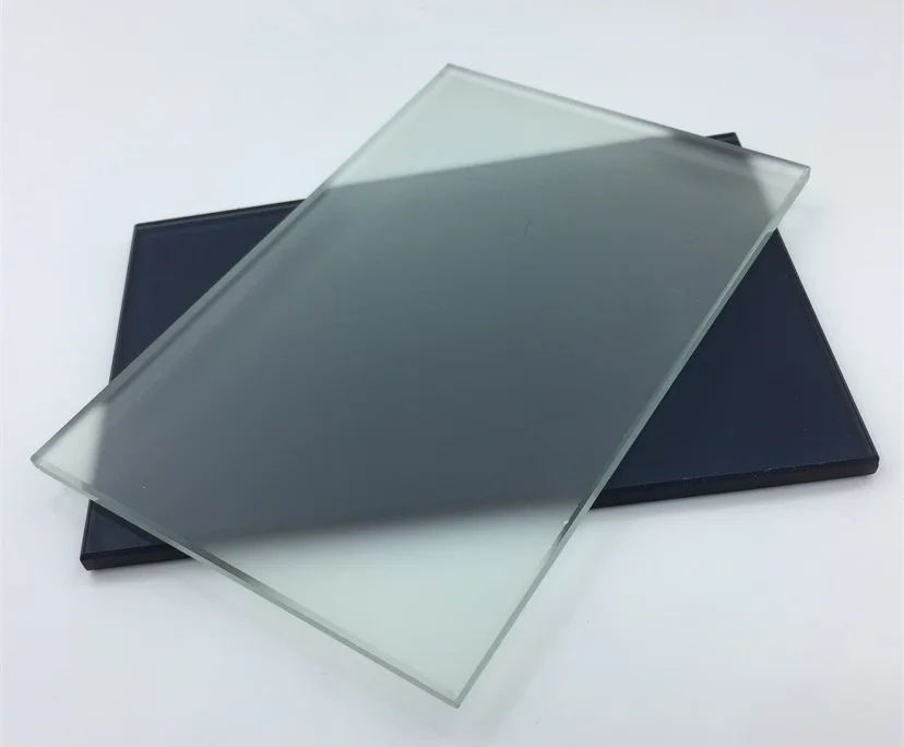 Wholesale Price Privacy Frosted Glass  acid etching glass for Building and Decoration