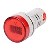 22mm Digital Display Voltage Indicator Signal Light Voltmeter Measuring Range 60-500V Volt AC Monitor Tester Meter