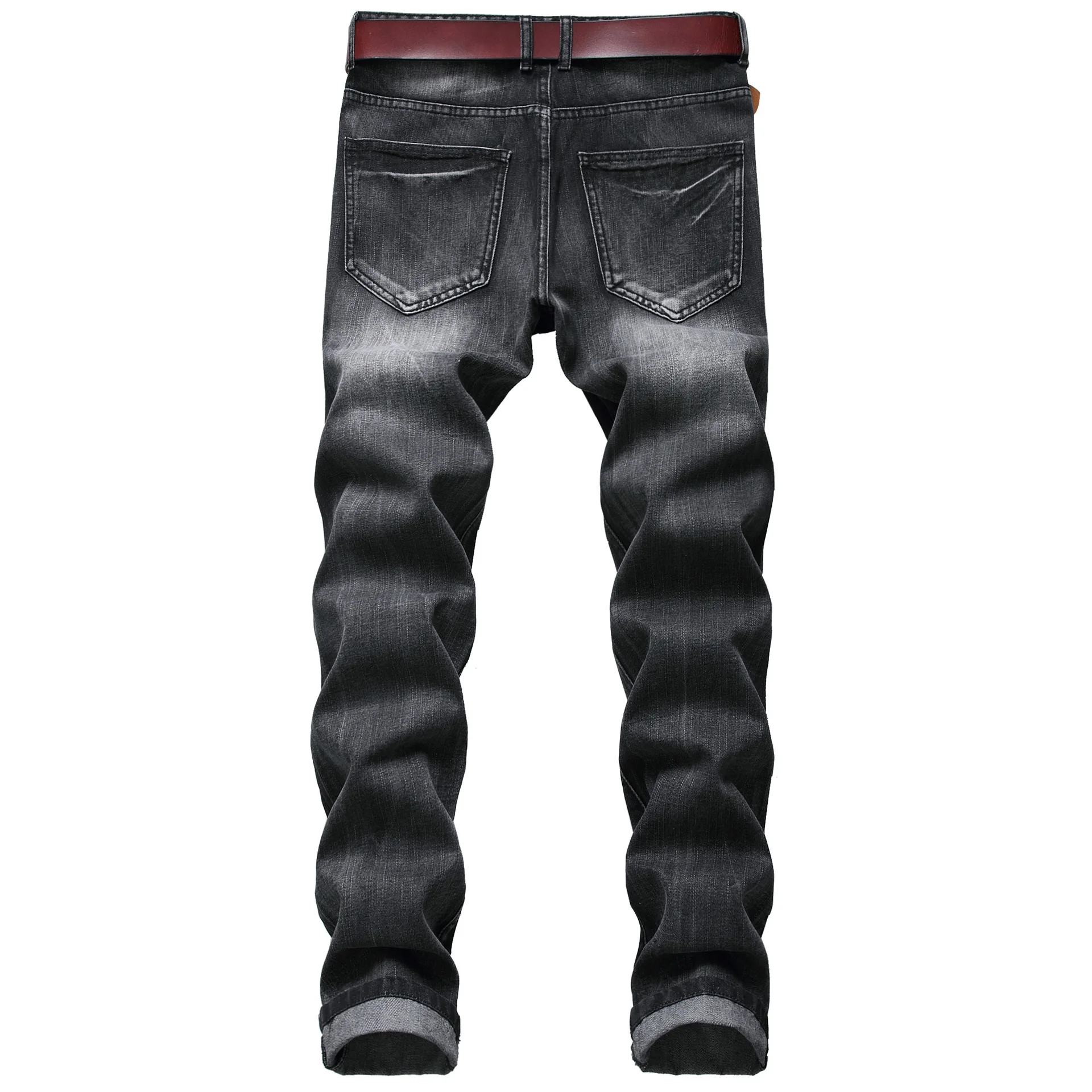 Popular Men's Jeans Thick Style Men's Jeans Destroyed Fashion Brand ...