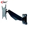 GS101S-SW Heavy Duty Articulating Full Motion tilt and swing Gas Spring TV Monitor Screen Wall Mount Bracket