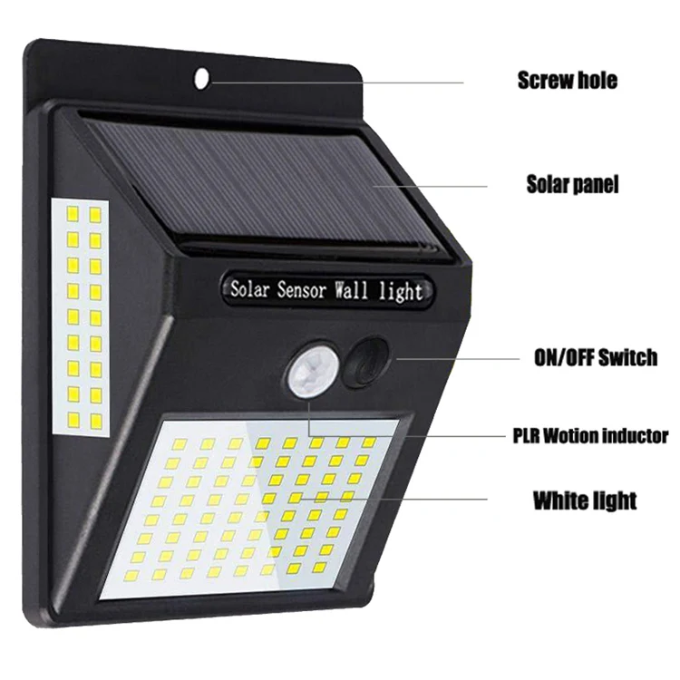 outdoor solar led garden light