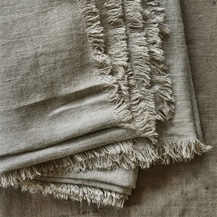 Wholesale 100 Pure Organic Hemp Fabric Gots Digital Printing For