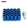 COOLNEIL Multicolor Car Lock Nuts, M12*1.5/M12*1.25 Wheel Lug Nuts