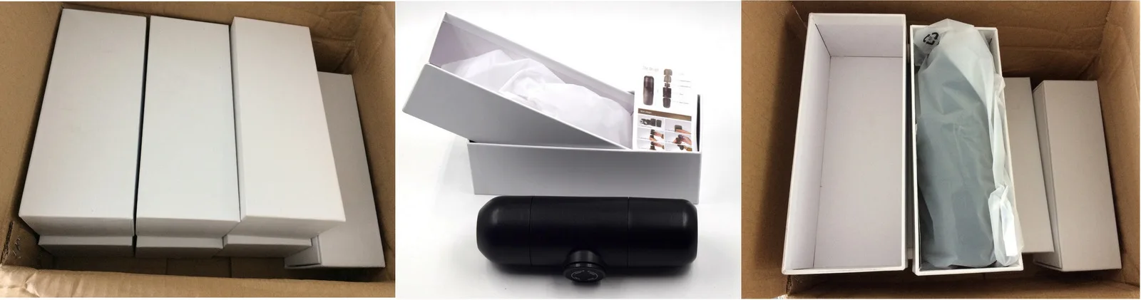 packing of coffee maker