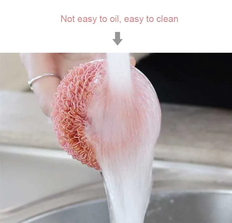Amazon Hot Sale Combination Packaging Microfiber Clean Scourer Balls 