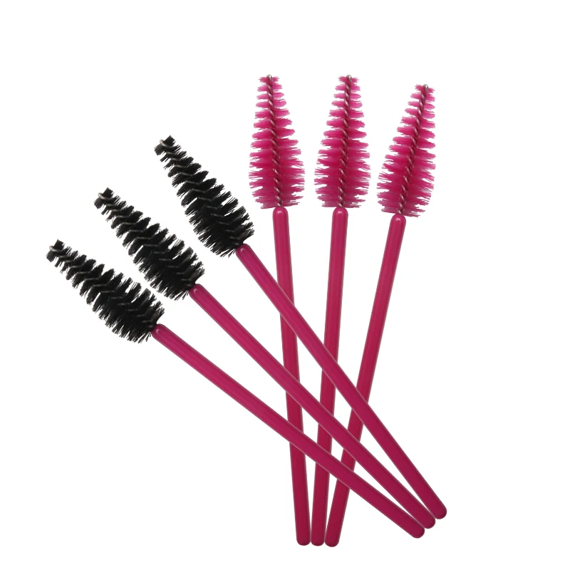 Eyelash Mascara Brushes Disposable Lash Brush With Red Handle Buy