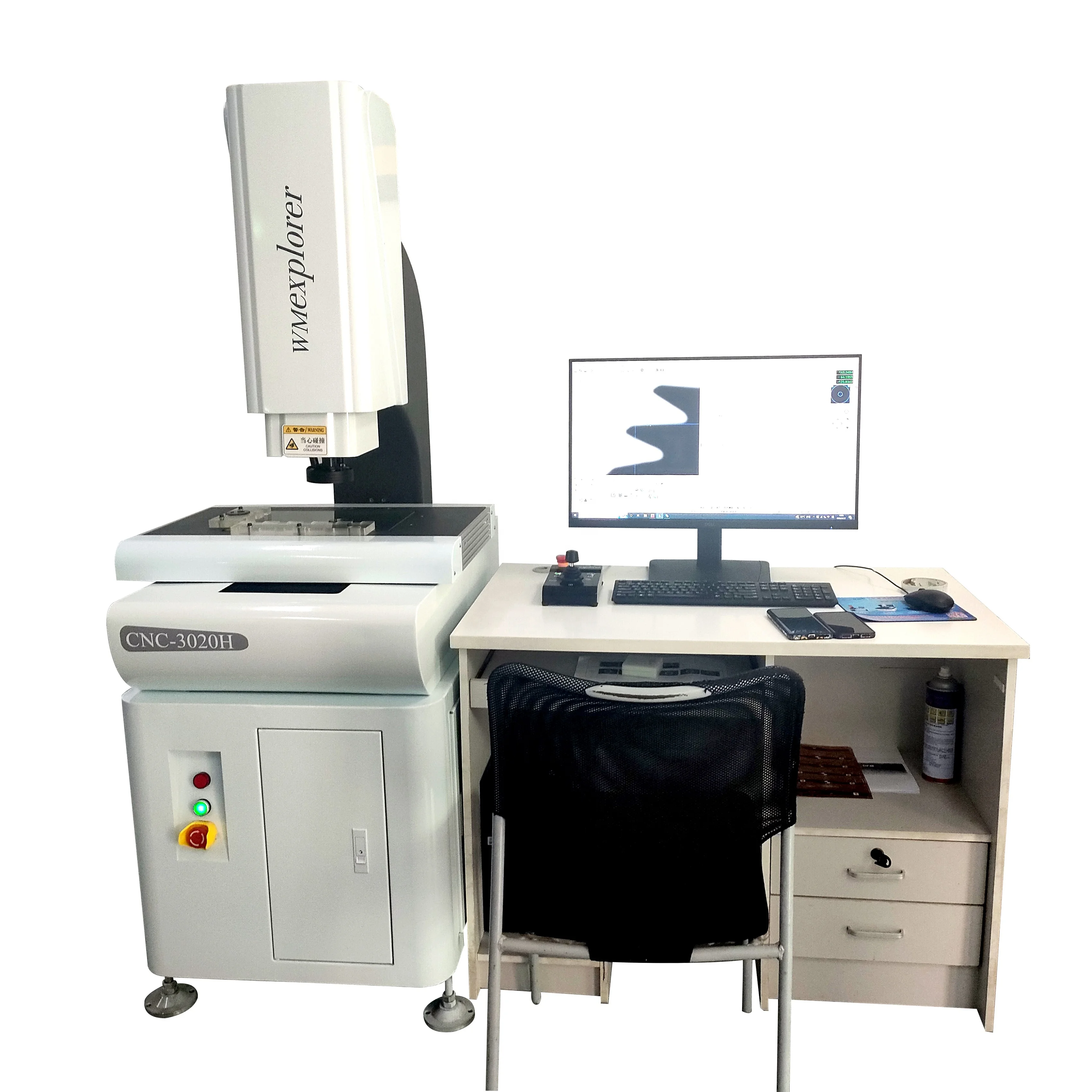 Renishaw Probe Optical Measuring Machine Manual Coordinate Video