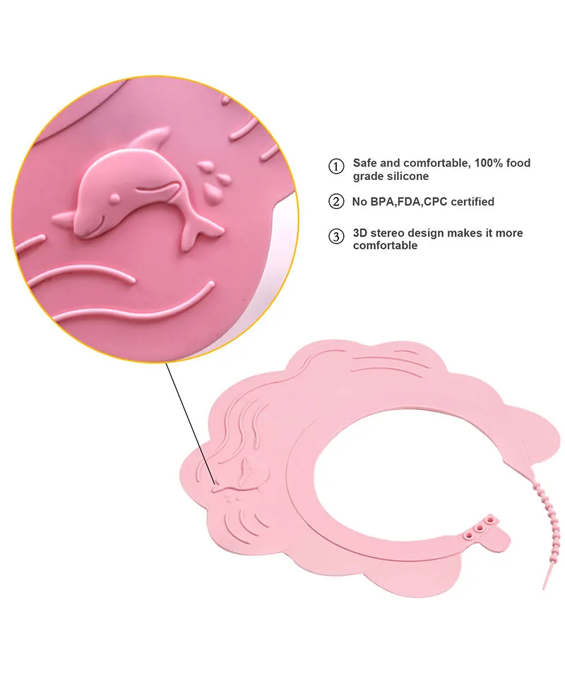 small waterproof shower caps hat bathing caps
