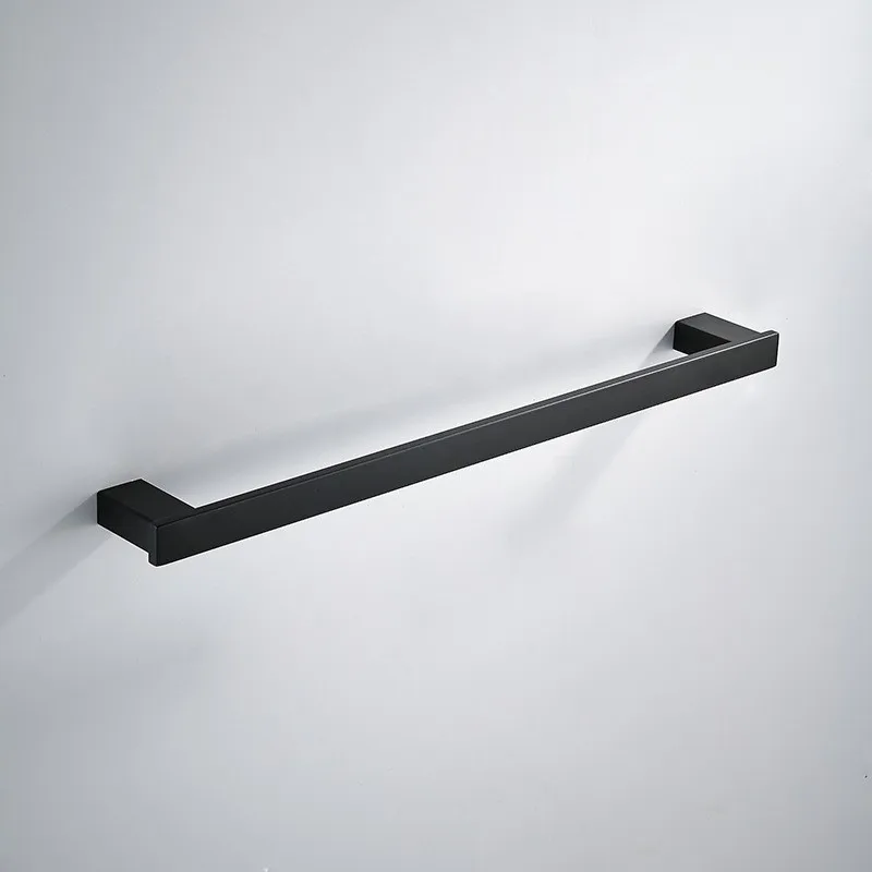 Modern Bathroom Square Black Stainless Steel Accessory Set Buy Black