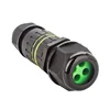 1 In 4 Out Swimming Pool Light IP68 Black Small Wire Power Nylon Waterproof male female Connector