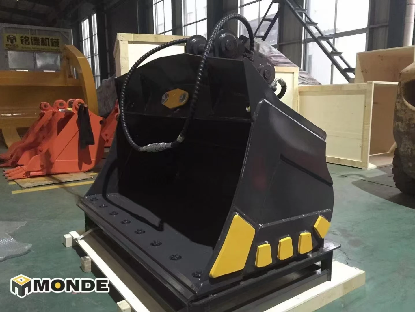 Excavator Bucket Tilt Attachment Rotating Bucket Custom for 1 to 30 Ton ...