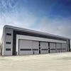 Low Cost Easy Install Steel Space Frame Structure Prefab Aircraft Hangar Airplane Shed
