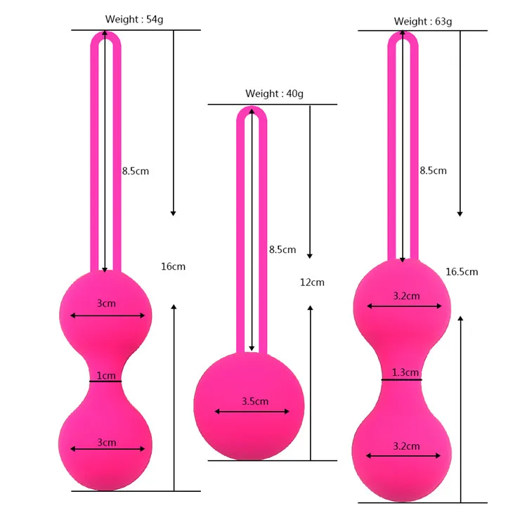 Silicone Smart Vagina Trainer Ben Wa Kegel Ball Set Vaginal Massage Egg