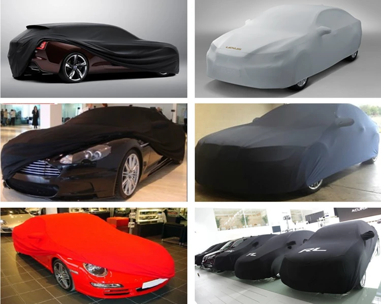 Universal Elastic Stretch Car Cover Fabric Indoor With Logo Buy Car