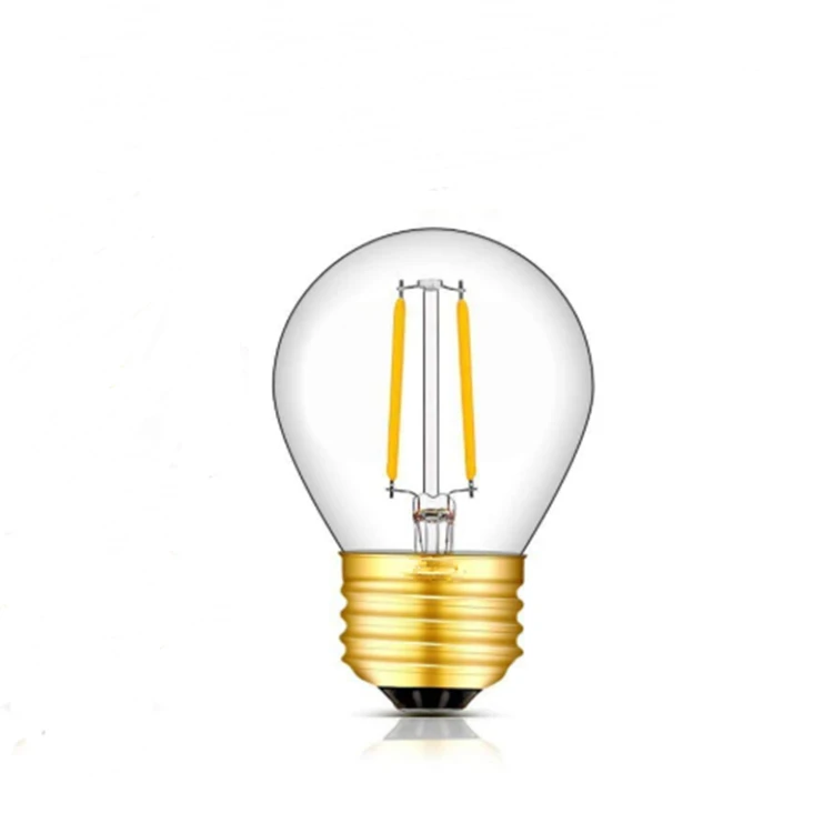 Best Quality 2 Watt Edison LED Globe Bulb 2700K Soft Warm White 30W Equivalent 300LM Dimmable E27