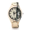 2019 BOBO BIRD auto date display wristwatch lnk wooden watch luxury for unisex
