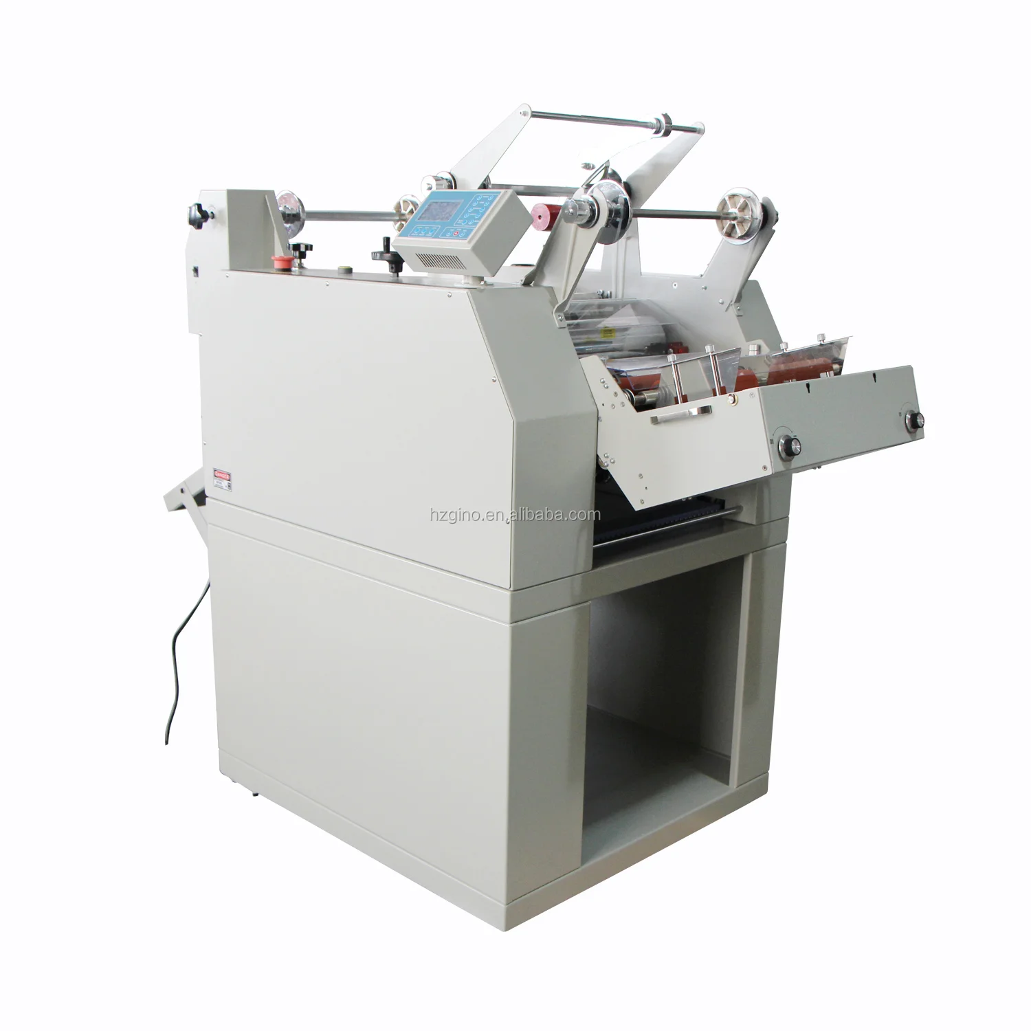 Sh-380af Automatic Feeding Pneumatic Single Side / Hot Foil Laminator ...