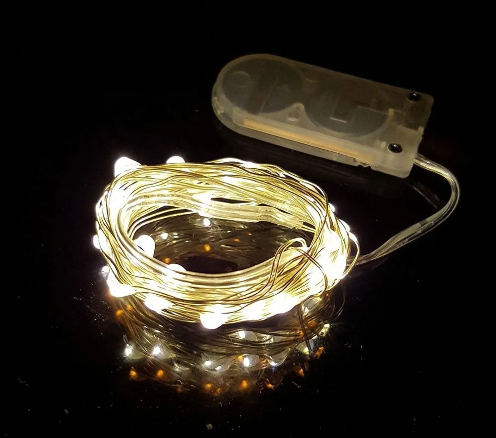 one dollar shop led waterproof wire light battery operated led decoration light for wedding gift
