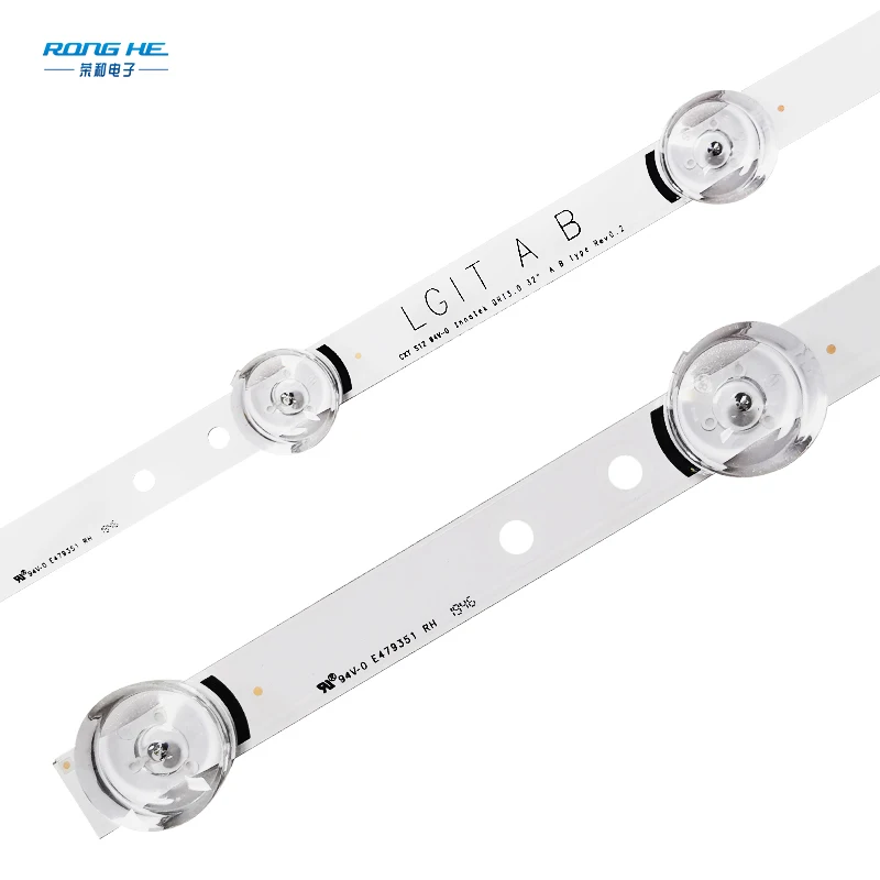 32'' LG LED Backlight TV Strip for LG 590*15mm 6led 6V A/B general korea Lens
