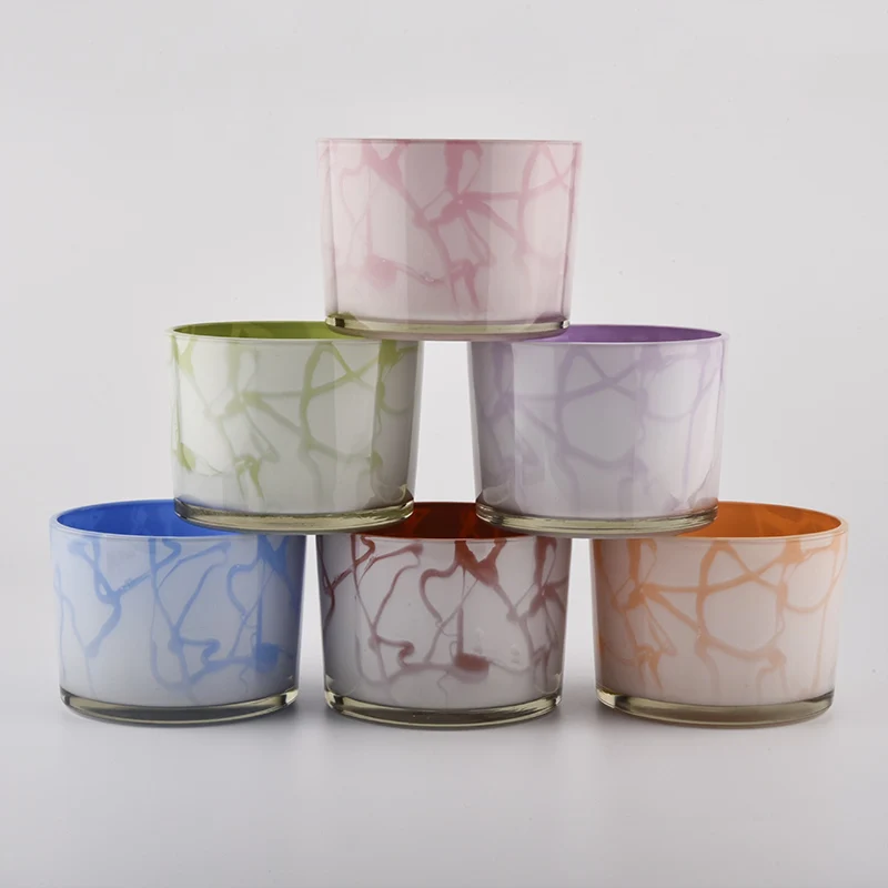 12oz glass candle jars