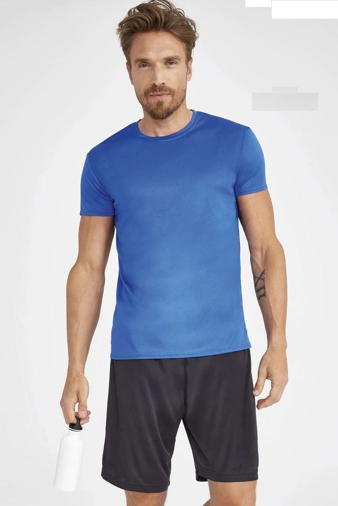 100% 涤纶空白干爽定制 t恤批发 $1.10/pc