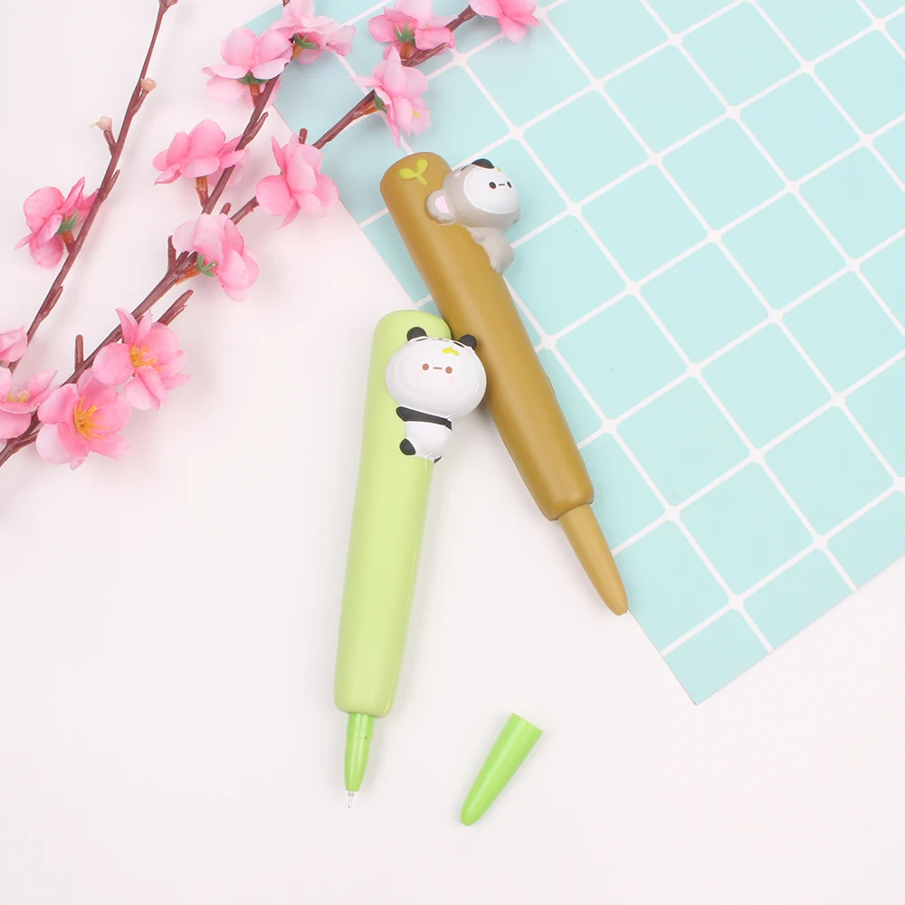 Squishies Cute Bear Animal Pencil Toppers Pencil Grips Holder Kawaii