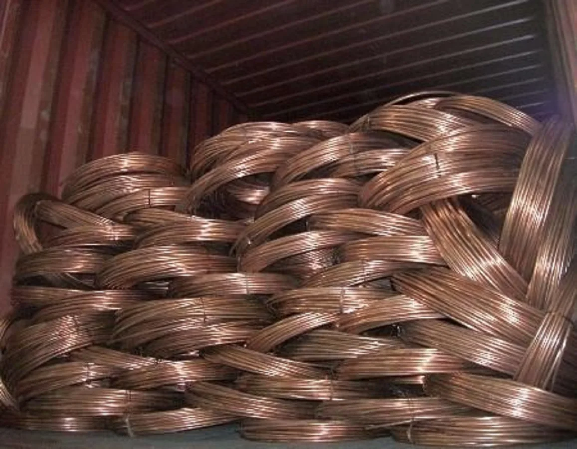 99.9 purity copper wire scrap