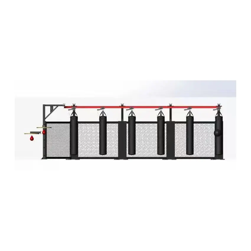 Push Punching Bag Track Rack Boxing Club Stadium Design Ceiling Mount