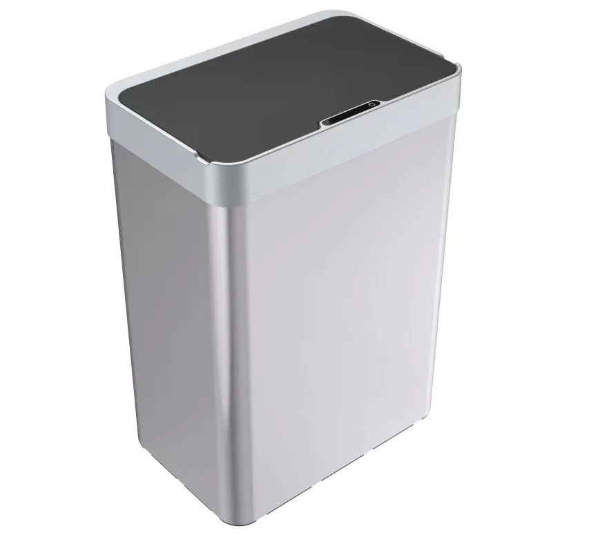 19 Gallon 3 Opening Modes Bathroom Smart Motion Sensor Trash Can For