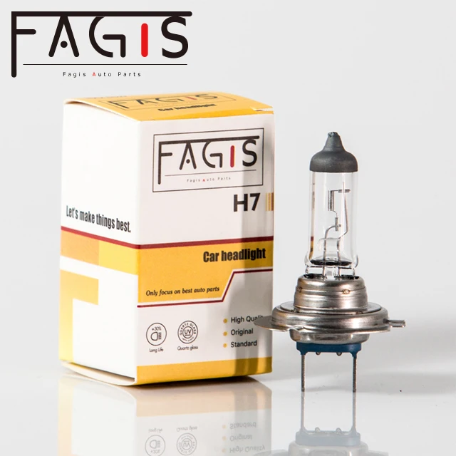 Fagis h7 12v 55w car headlight auto xenon lamp halogen bulb