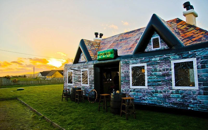 inflatable pub bar