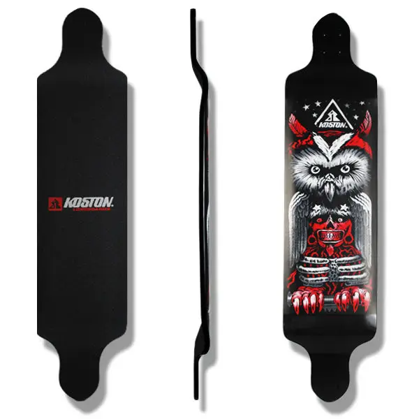 KOSTON 9ply Style Longboard Deck Canada Maple Longboard Decks, Drop