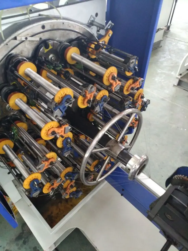 Bfb24l114d Braiding Machine For Hydraulic Rubber Hose Pvc Hose Hard