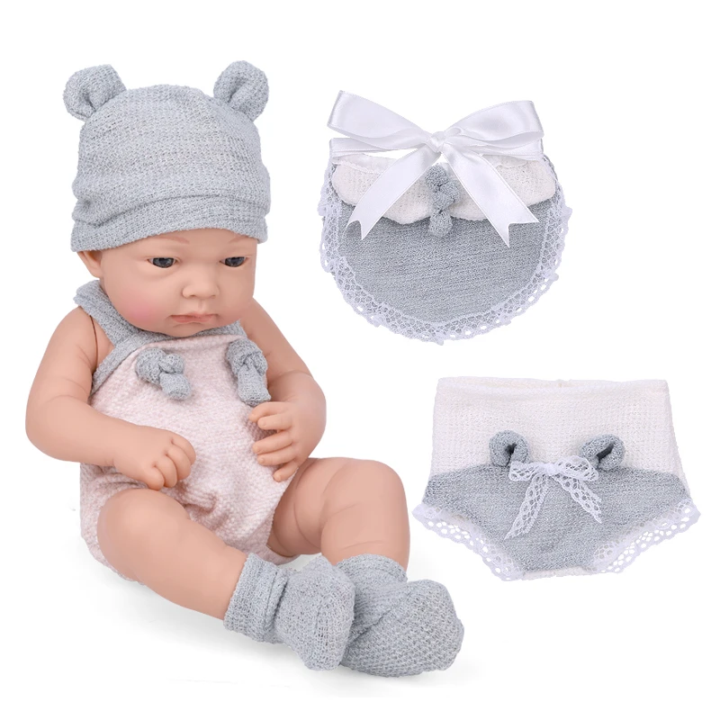 High Quality Customization 15 Inch Reborn Baby Doll Reborn Silicone