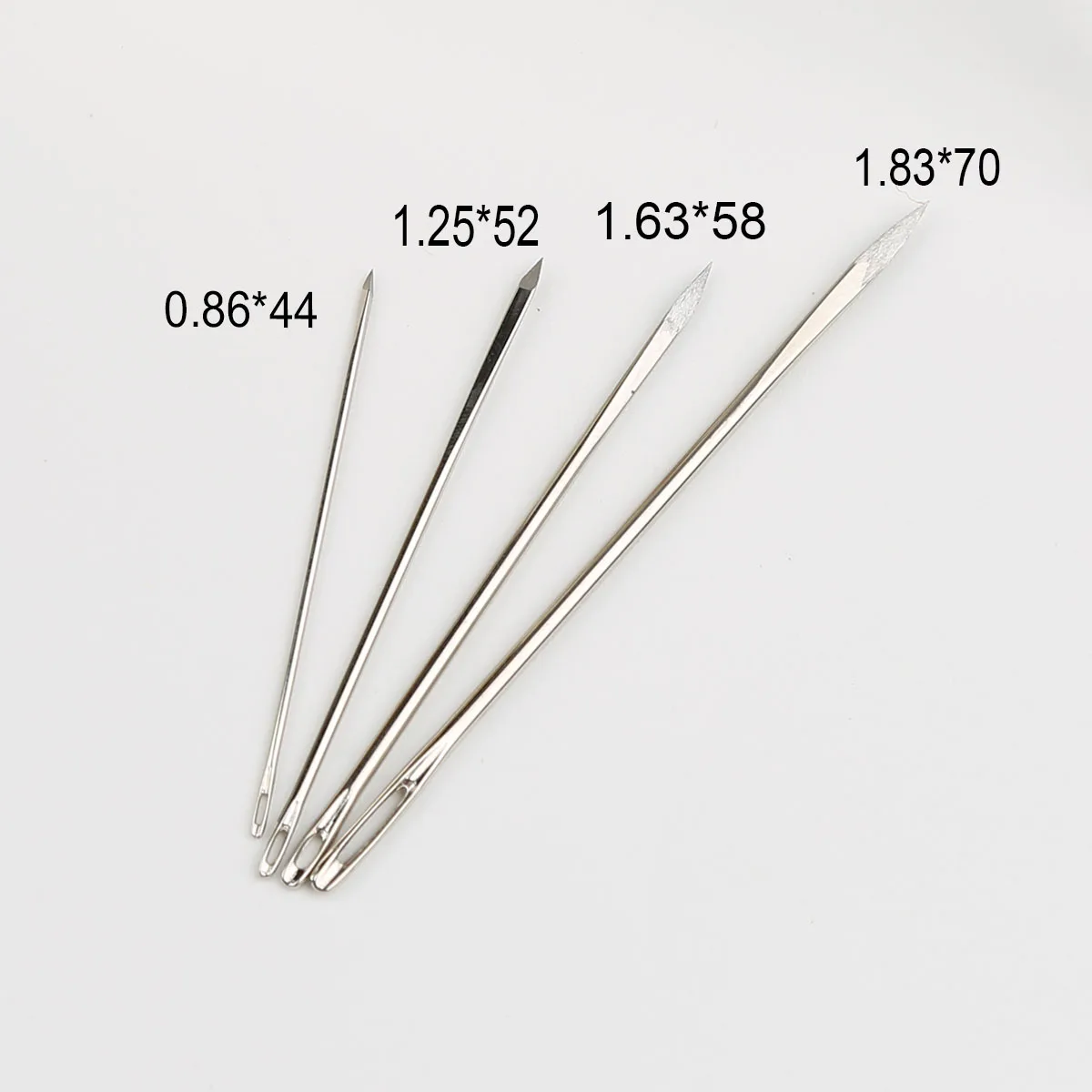 20pcs/set Wholesale 44/52/58/70mm Leather Needle Triangle Needle 1.73/2 ...